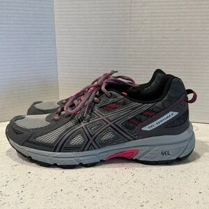 ASICS Gel Venture 6 Pink Womens Sneakers Size 8